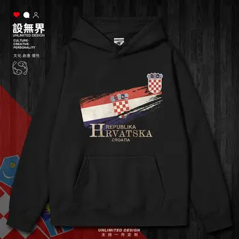 Hrvaški Republiki Zastavo, Grb Nacionalni Retro mens hoodies trenirko puloverji crewneck majica pozimi jesensko zimska oblačila