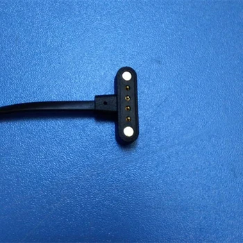 Univerzalni T-Obliko Magnetnih Kabel za Polnjenje Pametno Gledati & Zapestnica Magnetni Podatkovni Kabel za Polnjenje, 4Pin 3 mm Razmika za Napajanje USB Polnilnik