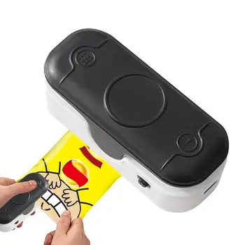 Mini Torba Sealers prigrizek tesnjenje pralni plastično vrečko tesnjenje pripomoček, majhno roko, pritisk, toploto tesnjenje pralni vrečko USB za Polnjenje